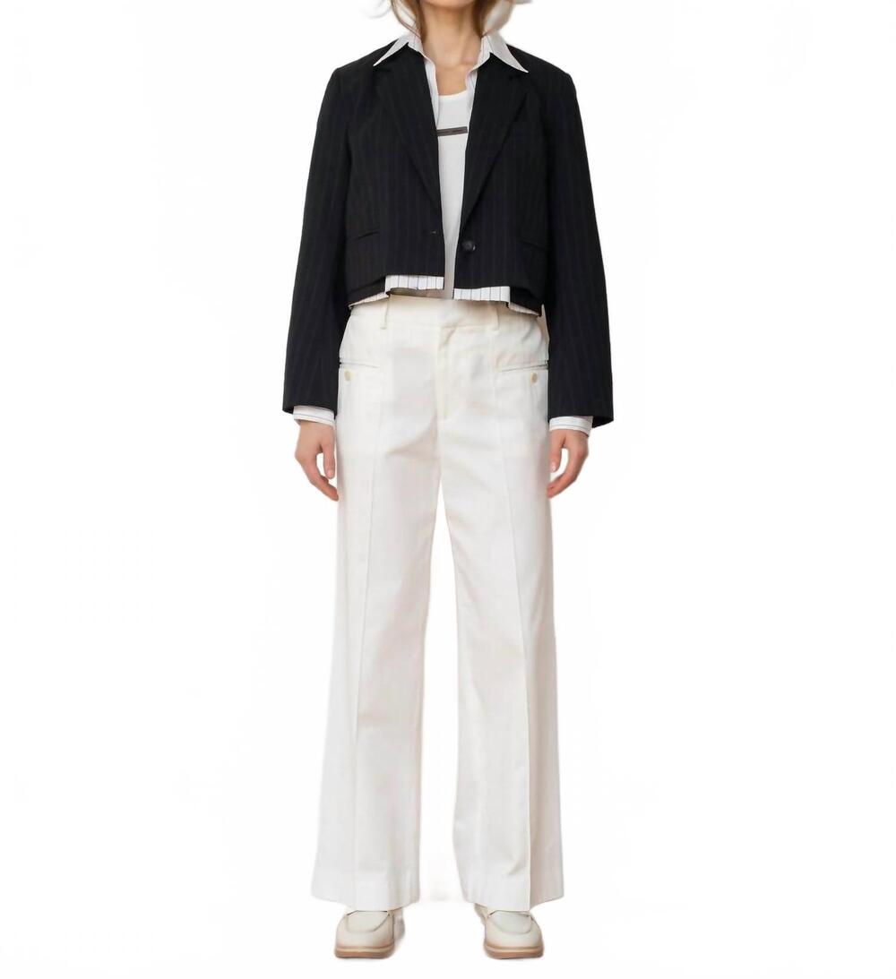 NEW WE-AR4 the bar blazer in black stripe